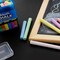 BAZIC Assorted Color Chalk, 20 Sticks, Non-Toxic Chalk, for Sidewalk Art, Chalkboards, Kids Outdoor Play